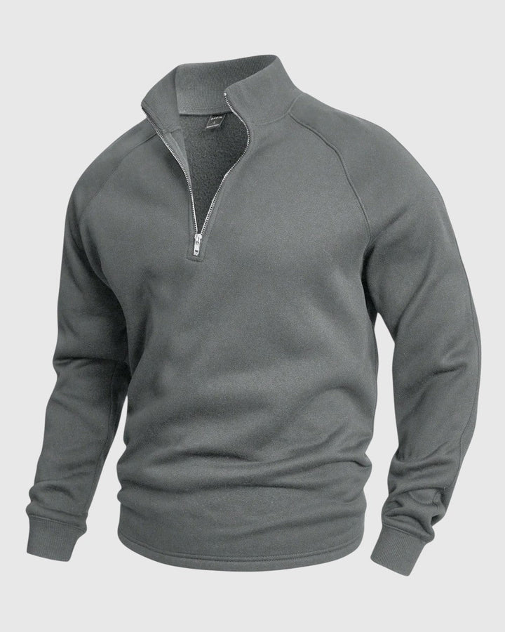 Libuše- Premium svetr s polo zipem